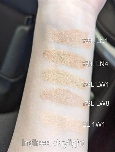 ysl double wear foundation|ysl beauty ln3.